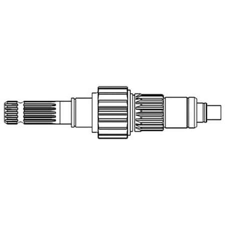 Aftermarket New Dual Speed PTO Shaft Made Fits Case-IH Tractor Models 5088 5288 548 148664C1